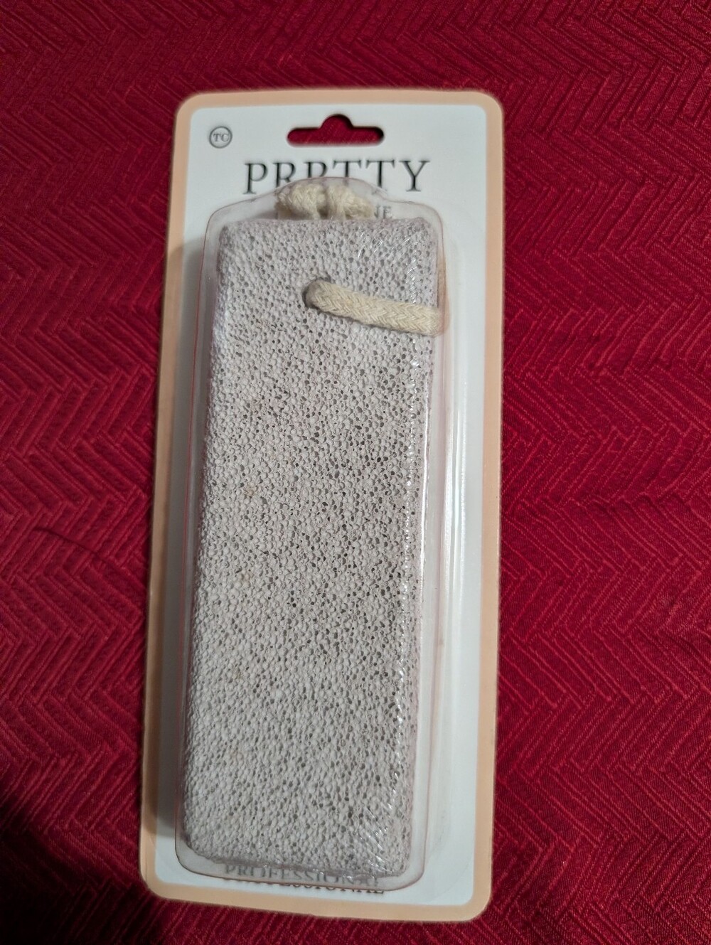 ePretty Beige Pumice Foot File with Rope Handle
